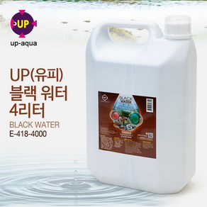 UP(유피) BLACK WATER 블랙워터 4리터 [E-418-4000], 1개