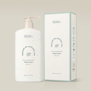 라운드어라운드 포레스트 센티드 바디 워시 화이트 대즐 400ml, 바디 워시 [화이트 대즐] 400ml, 1개