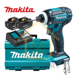 MAKITA 마끼다 18V 충전 임팩 드릴 DTD149RTE 전동 무선 임팩트 드라이버 5.0Ah 배터리2개세트, 1개