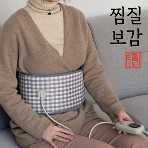 찜질보감 전기 온열찜질기 허리 복부 BN-00, BN-004, 혼합색상