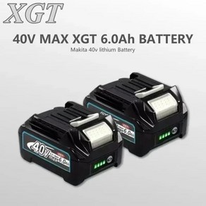 마키타 리튬 이온 배터리 40V MAX XGT 4.0Ah 6.0Ah 8.0Ah 0.0Ah BL4020 BL4025 BL4040 BL4050 BL4080, 한개옵션1, 0 4.0ah battey