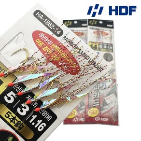 HDF 볼락 삼치 열기 카드채비 3단 5단, 10호 - 3호, 1개