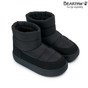 백화점정품 베어파우 방한화 (BEARPAW) 여성 패딩부츠 BAY 블랙 K2952001QD 발편한 양털 부츠