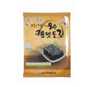 고흥군수협 우주 구운맛 돌김, 20개, 400g