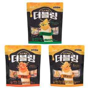 진주햄 천하장사 더블링 400g 치즈 소시지 3종 패키지