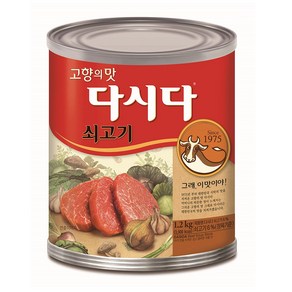 백설 쇠고기 다시다 1.2kg, 1개