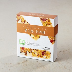 유가원 유기농 견과바 20g 5개입 시리얼바, 100g, 1개