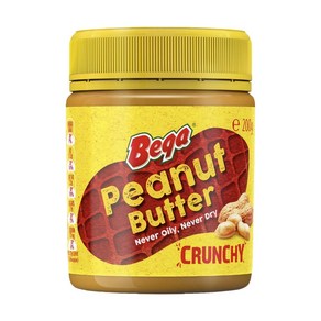 호주 베가 크런치 땅콩잼 200g Bega Peanut Butte Cunchy, 0, 1개