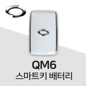 큐엠6 스마트키 건전지 전용 QM6 키 배터리 밧데리 차키 약 베터리, 4개, 1개입