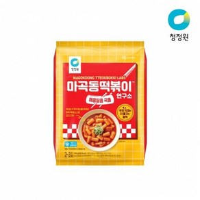 청정원 마곡동떡볶이연구소 매콤달콤국물, 1개, 432g