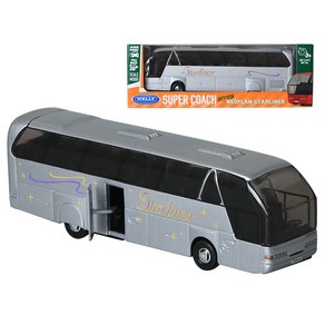 웰리 NEX 1-64 Neoplan staline 대형버스 실버 미니카, 1개