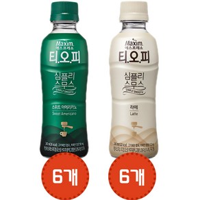 티오피 심플리스무스240mL(라떼6+스위트6)무배, 240ml, 12개