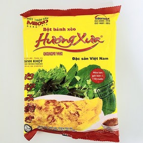 베트남 미코 봇반세오 부침가루 라이스 팬케이크 믹스 Bot Banh Xeo Huong Xua MIKKO woldfood, 500g, 1개