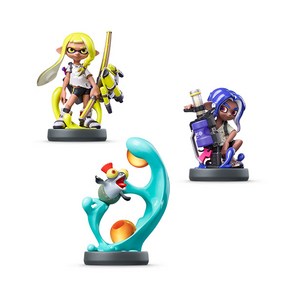 닌텐도 스위치 스플래툰3 잉클링 옐로 옥토링 블루 꼬마연어 택1 amiibo(아미보) /오늘출발