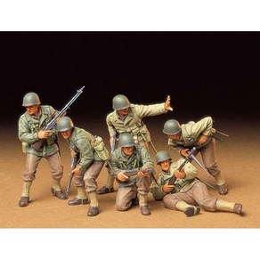 타미야 프라모델밀리터리 [35192] 1/35 U.S. Army Assault Infantry Set