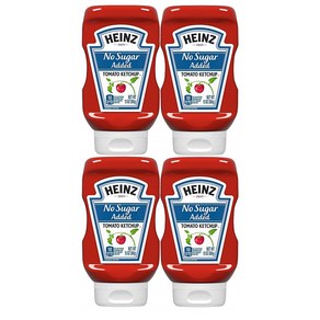 Heinz 하인즈 무설탕 토마토 케찹 369g x 4팩, 4개