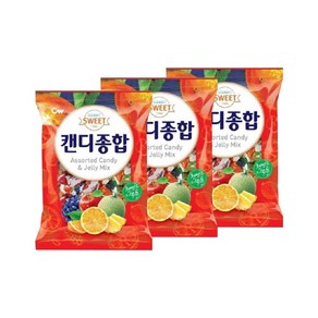 청우식품 종합 캔디, 420g, 3개