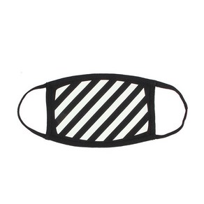 [오프화이트] DIAG 마스크 OMRG001R21JER0051001 BLACK/WHITE