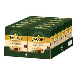 Jacobs 야콥스 카페 크레마 커피스틱 25개입 12팩