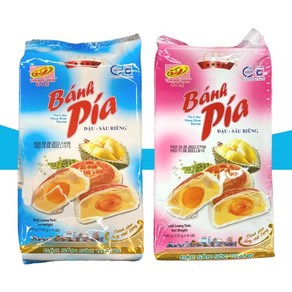 Banh Pia 판피아케이크 반피아빵, 반피아 핑크, 540g, 1개