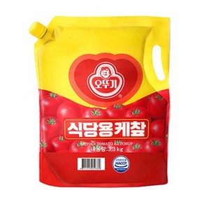 식당용 케찹 3.2kg 스파우트팩, 1개