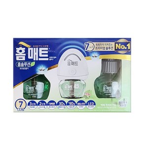 홈매트 홈솔루션 허브 살충제 리필 2p + 훈증기, 1세트