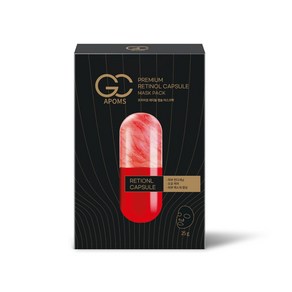 지씨아폼스 프리미엄 레티놀 캡슐 마스크팩, 1개, 10개입