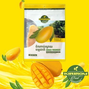 kiiom 진짜망고 캄보디아 키리롬 건망고 말린망고 dy mango 10% suga, 1개, 70g