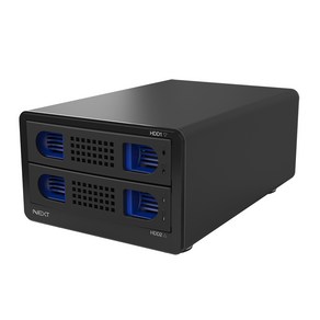 넥스트유 HDD 2베이 TypeC USB 3.1 GEN1 DataStoage NEXT-802TC RAID