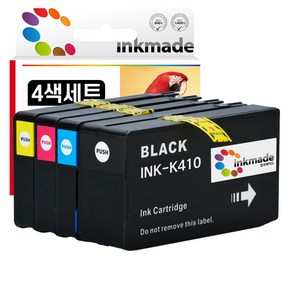 삼성 INK-K410+C410+M410+Y410 호환 잉크 4색 세트 SL-J2920W SL-J2960FW