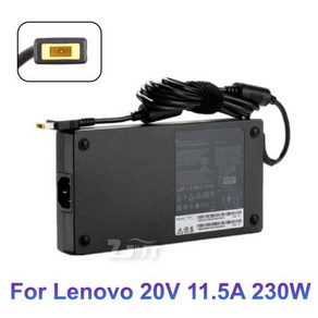 USB AC 노트북 전원 어댑터 충전기 Lenovo Legion Y7000 Y9000K A940 Y740 Y920 P70 P71 P72 P73 00HM626 2, 02 without AC Cable, 1개