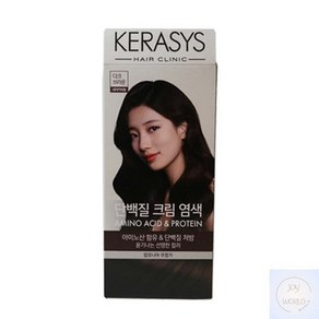 케라시스 단백질 크림 염색 다크브라운 새치커버용 120g, 단품, 1개