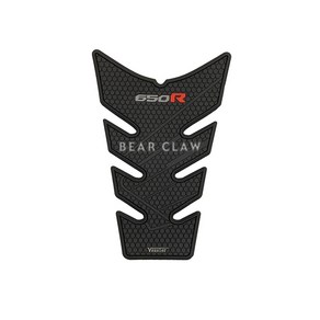오토바이 탱크 패드 스티커 혼다 CB650R CBR650R 오일 탱크 프로텍터 미끄럼 방지 탱크 그립 데칼, OnepieceCBR650Rblack, 1개