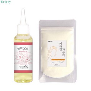 맑을담 케라틴파우더 동백오일 50g100ml