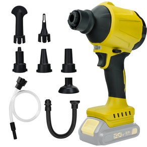 Dewalt 20V 브러시리스 에어건 압축 공기 집진기 송풍기 전동 공구 집진기 클리너, 본품, 1개