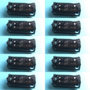 SHURE PGX2 무선 마이크에 맞는 10pcs 배터리 홀더 케이스 교체, 한개옵션0