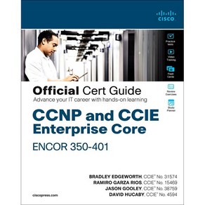 CCNP 및 CCIE 엔터프라이즈 코어 ENCOR 350401 공식 인증 가이드