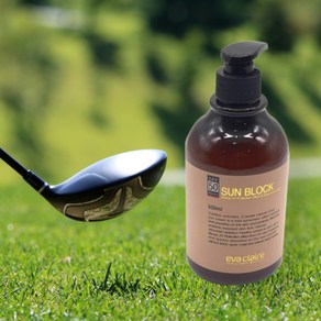 눈안따가운선크림 에바끌레르 눈시림없는 선크림 대용량 골프 스포츠용 500ml SPF50+, 1개