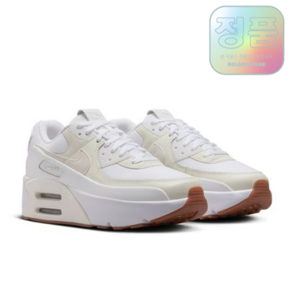 (백화점정품/AS) 나이키 에어맥스 90 LV8 우먼스 화이트 아이보리 올흰 여성 스니커즈 쿠셔닝 키높이 여자 운동화