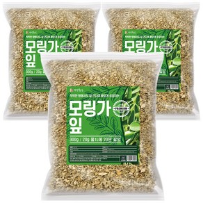 건강중심 건조 모링가 잎, 3개, 300g, 300g