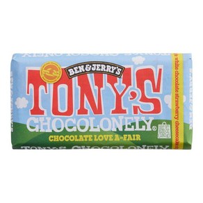 Tony's Chocolonely Stawbey Cheesecake Ba 토니스 초코론리 스트로베리 치즈케이크 바 180g 2개