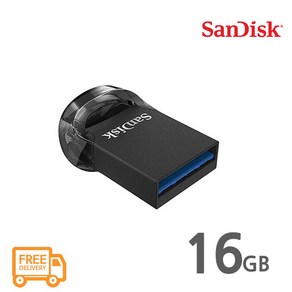 샌디스크 USB USB메모리 Z43 울트라 핏 뚜껑형, 샌디스크 Z43 16GB (단일색상), 1