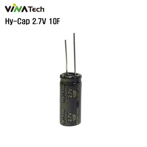 국산 VINA TECH HY-CAP 2.7V-10F HYBRID 슈퍼콘덴서, 1개