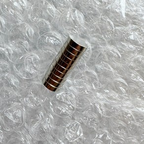 초강력 네오디움 자석 원형 고리 사각 네오디뮴, 10개, 원형 8mm X 2mm