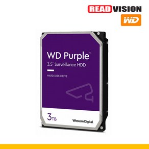 [웨스턴디지털] PURPLE HDD 3TB WD33PURZ 하드디스크