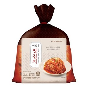 아워홈 맛김치 1.2kg, 1개