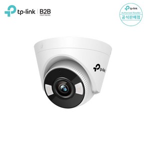 티피링크 VIGI 3MP 풀 컬러 터렛 네트워크 카메라 4mm, VIGI C430, 1개