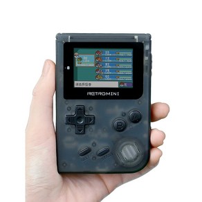 무료 스토리 레트로 gba 핸드 헬드 향수 미니 게임 보이 포켓몬 클래식 콘솔, 투명 블랙 8G