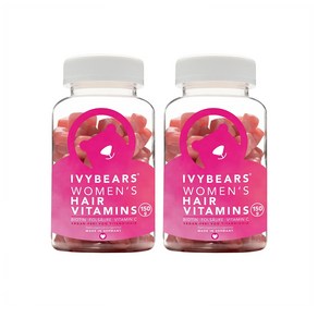 아이비 베어스 우먼 헤어 비타민 60정 2팩 IvyBeas Hai vitamins fo women 60 pieces 150 g, 2개