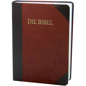 Die Bibel 인조가죽 독일어 성경책 말씀 공부 연구 원서 대형 활자체